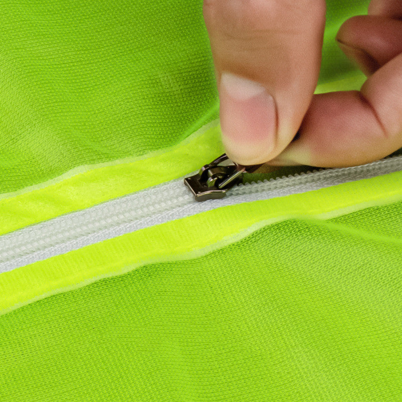 Ultra-Thin Cycling Raincoat - Breathable Wind & Water Resistant with Reflective Elements