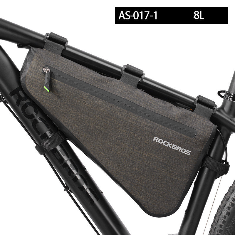 ROCKBROS Waterproof Triangle Frame Bag - Ultimate Cycling Storage Solution