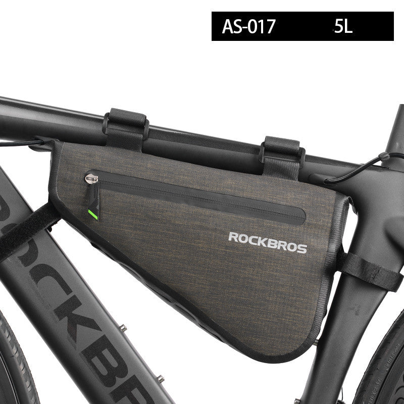 ROCKBROS Waterproof Triangle Frame Bag - Ultimate Cycling Storage Solution
