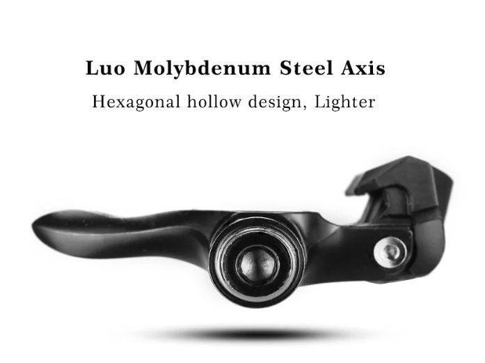 ROCKBROS Road Lock Pedals - Self-Locking Aluminum Pedals with Steel Axle