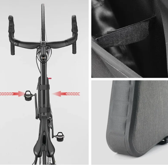ROCKBROS Waterproof Triangle Frame Bag - Ultimate Cycling Storage Solution