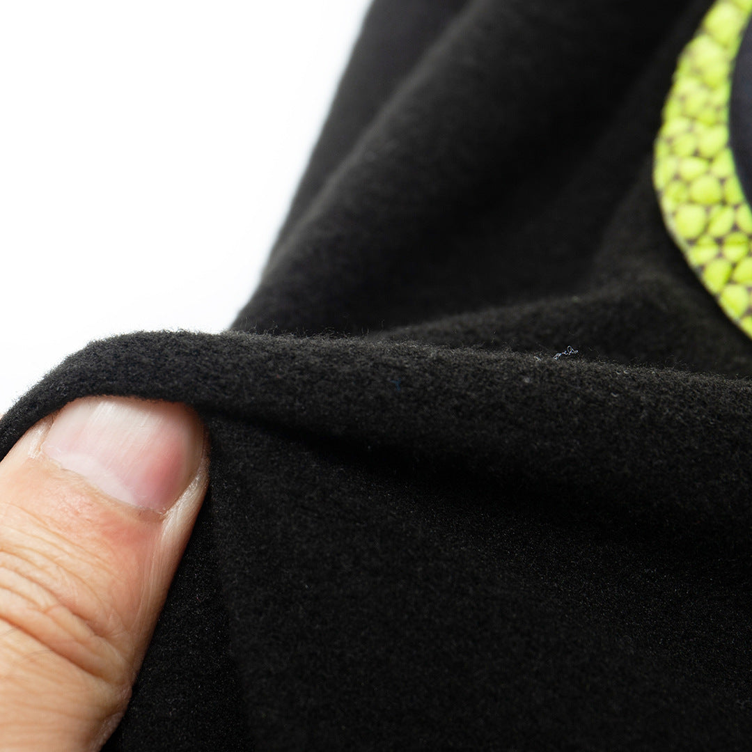 Fleece-Lined Cycling Bib Pants - Winter Thermal Suspender Tights