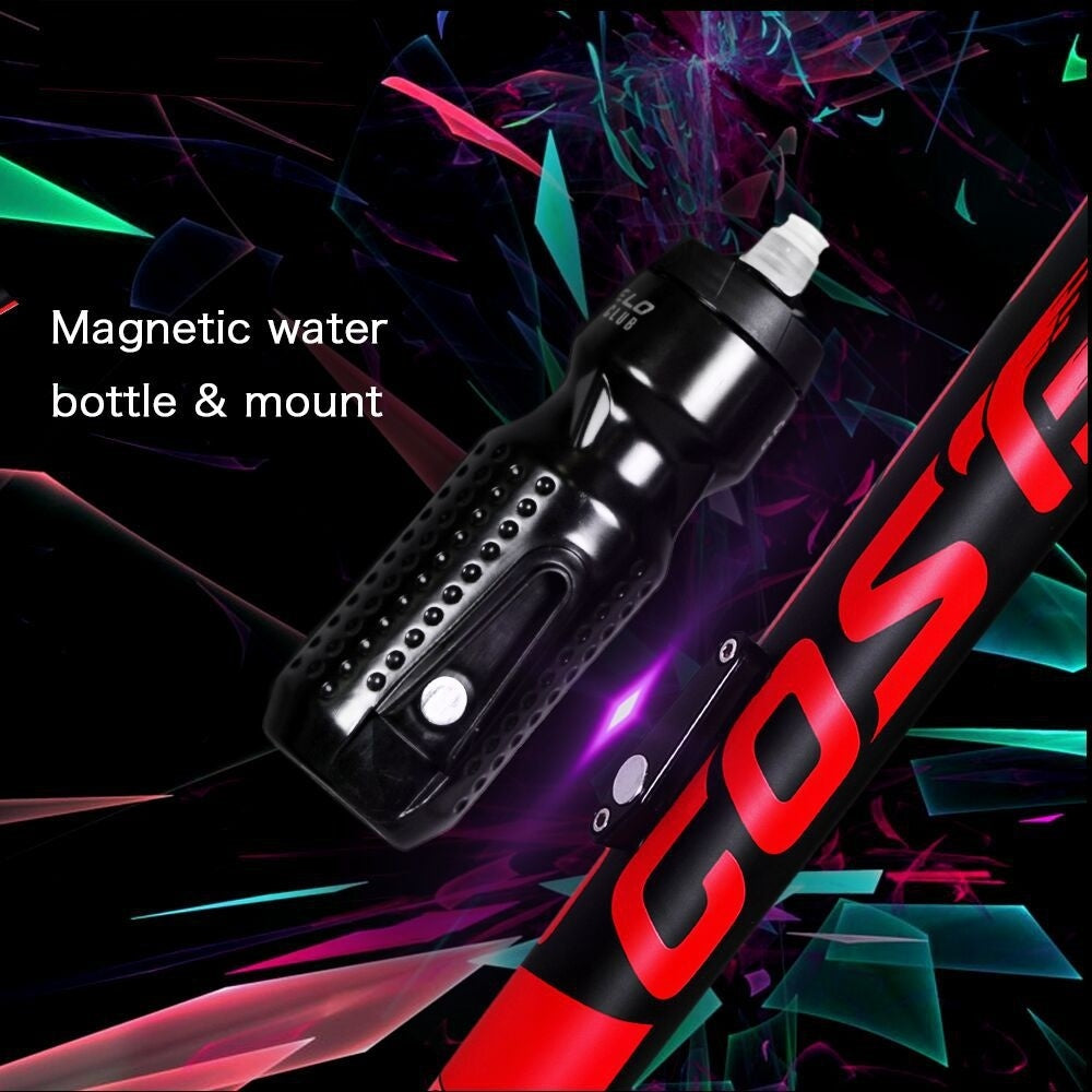 Magnetic Bicycle Water Bottle - 710ml Food Grade PP