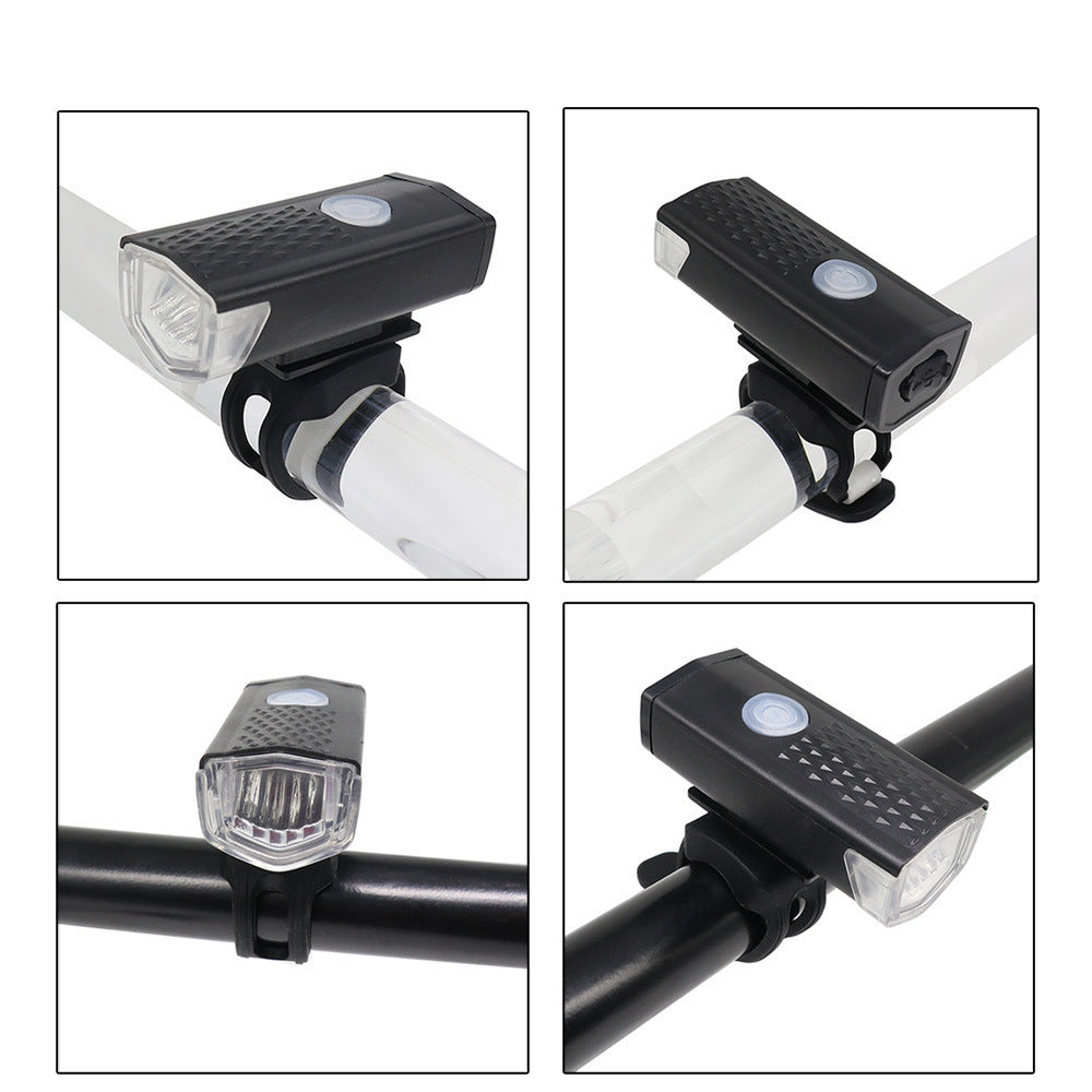 Rechargeable Bike Light Set – 700 Lumen Front & Rear Lights  Waterproof & USB Powered