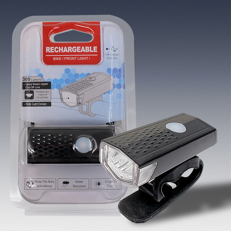 Rechargeable Bike Light Set – 700 Lumen Front & Rear Lights  Waterproof & USB Powered