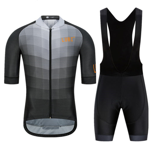 Premium Road Bike Cycling Suit - Moisture-Wicking Camouflage Jersey & Shorts Set