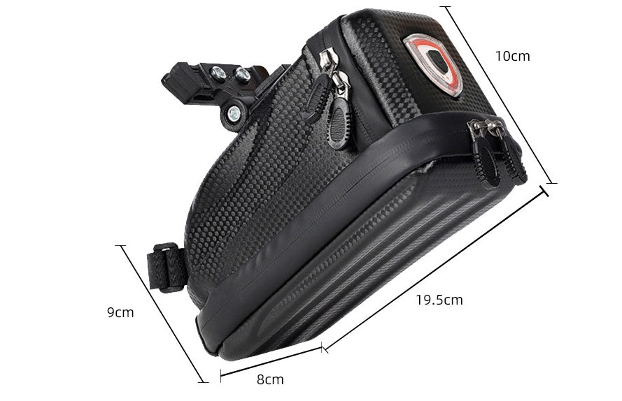 Aerodynamic Saddle Bag – Rugged, Compact, Built for the Ride