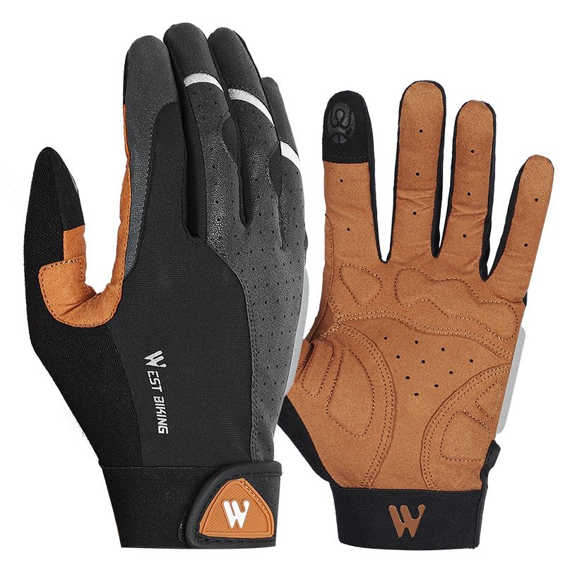 Touchscreen Cycling Gloves – Shockproof, Breathable & Anti-Slip Grip