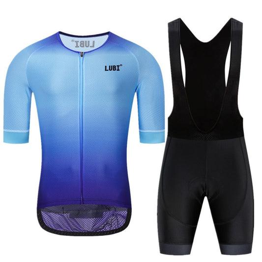 Premium Road Bike Cycling Suit - Moisture-Wicking Camouflage Jersey & Shorts Set