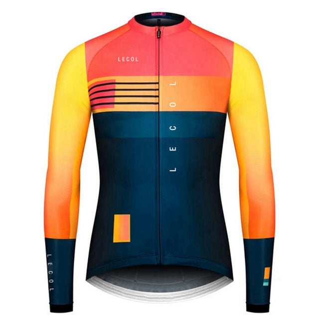LECOL Full Sleeve Cycling Jersey - Premium Performance Wear