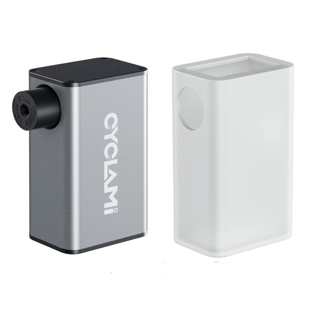 CYCLAMI A3 Mini Electric Air Pump - Portable Bicycle Cordless Inflator  Presta & Schrader Valve Compatible