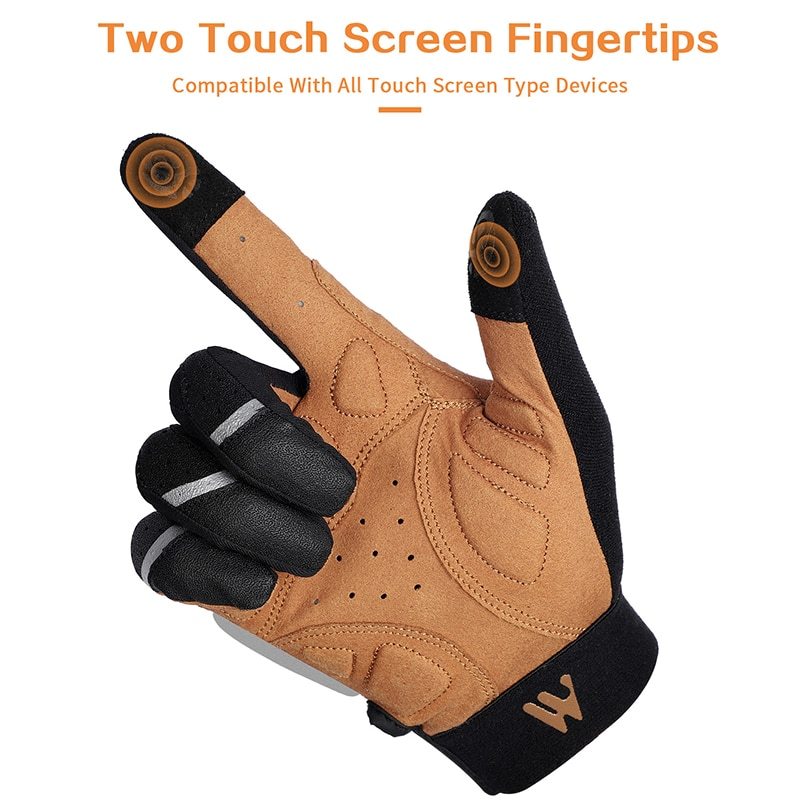 Touchscreen Cycling Gloves – Shockproof, Breathable & Anti-Slip Grip