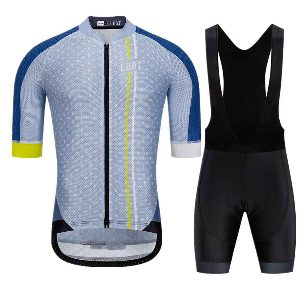 Premium Road Bike Cycling Suit - Moisture-Wicking Camouflage Jersey & Shorts Set