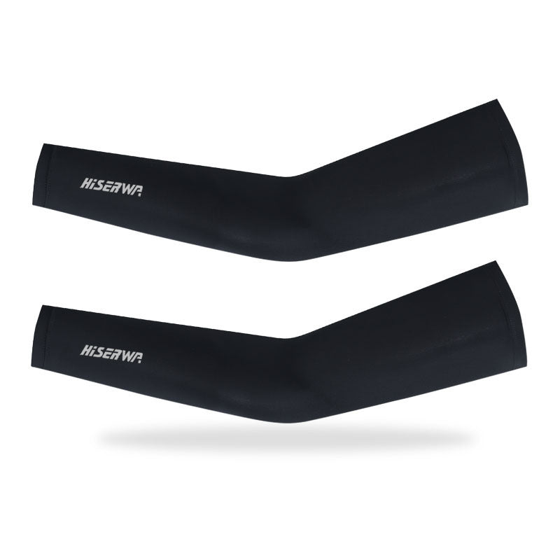 Premium Ice Silk Compression Arm Sleeves - UPF50+ UV Protection for Cyclists