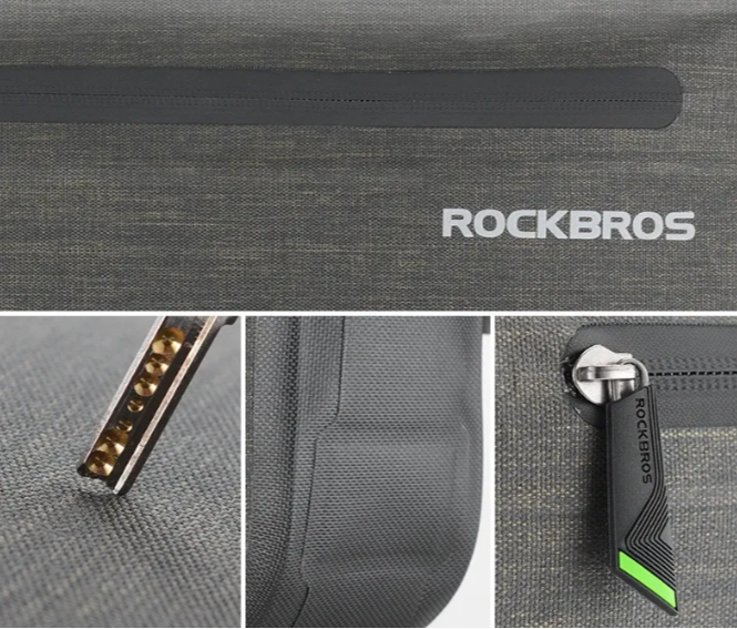 ROCKBROS Waterproof Triangle Frame Bag - Ultimate Cycling Storage Solution