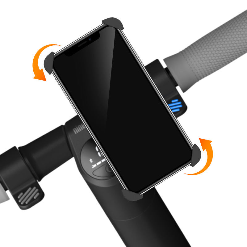 Universal Handlebar Smartphone Mount - Secure GPS Navigation for Cyclists & E-Bikes
