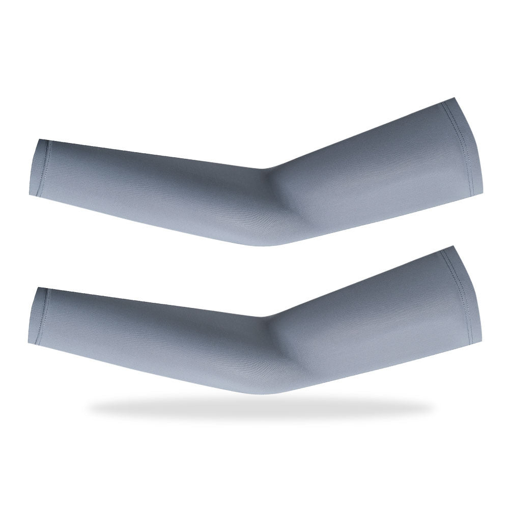 Premium Ice Silk Compression Arm Sleeves - UPF50+ UV Protection for Cyclists